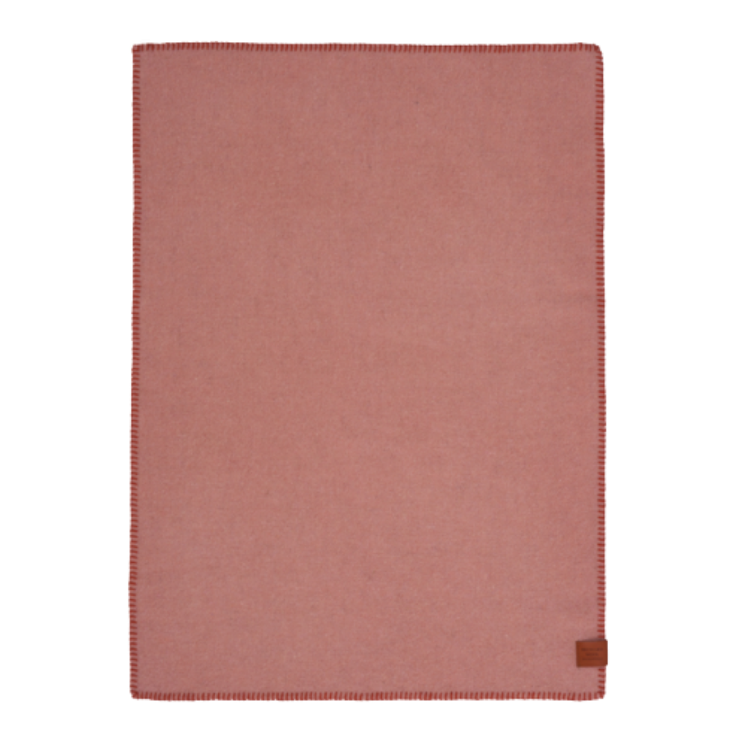 Klippan wollen babydeken Cozy - Roze
