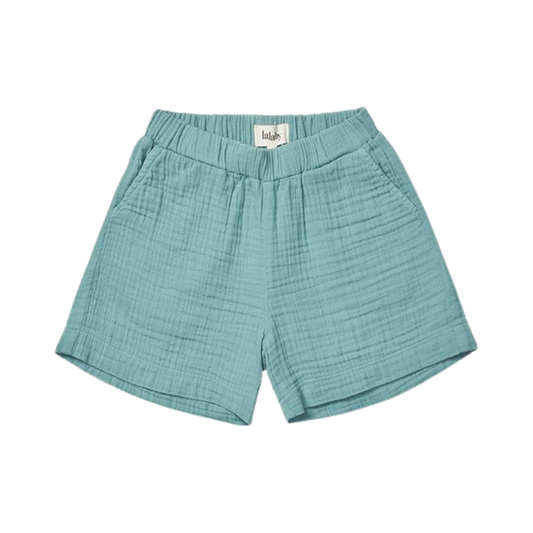 Lalaby katoenen short Andrea - Pool