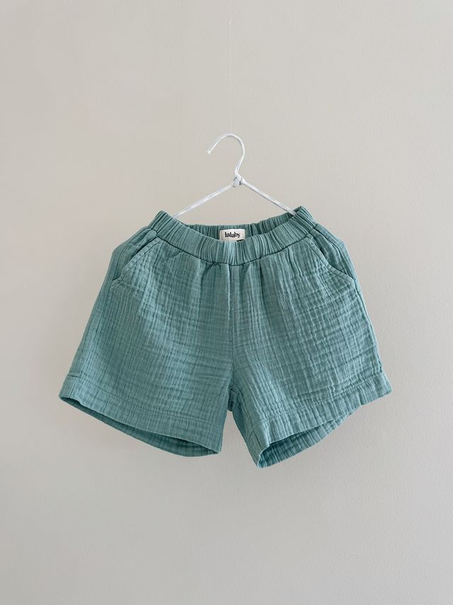 Lalaby cotton shorts Andrea - Pool