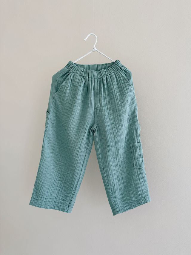 Lalaby Baumwollhose Maxi – Pool