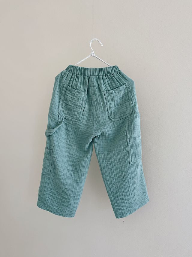 Lalaby Baumwollhose Maxi – Pool