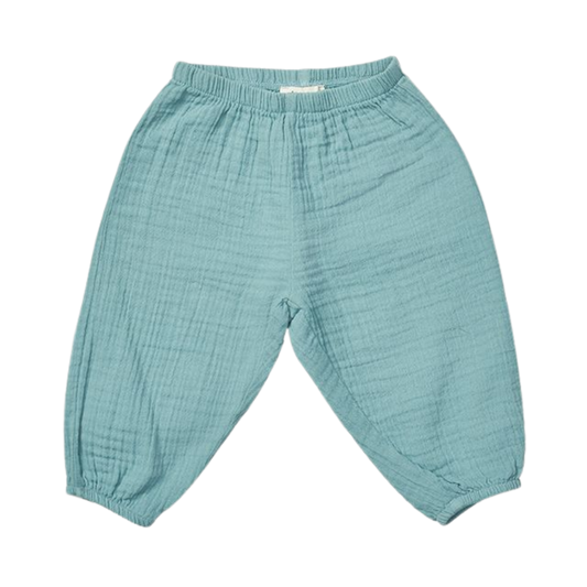 Lalaby Babyhose aus Baumwolle Pixie – Pool