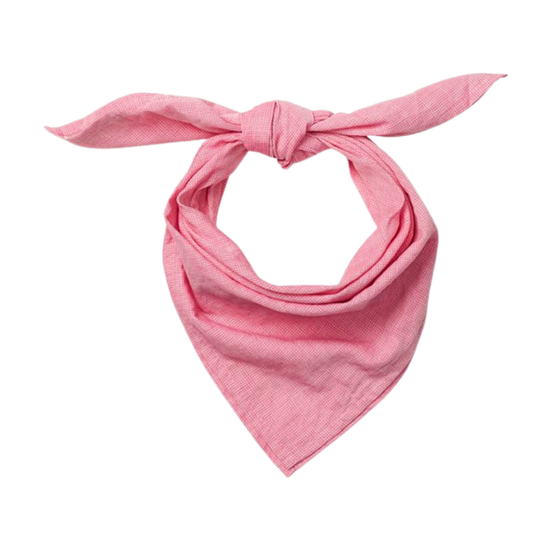 Lalaby katoenen bandana Vera – Raspberry