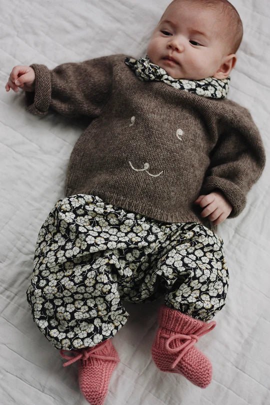 Lalaby katoenen bandana Eddie – Snow Flower