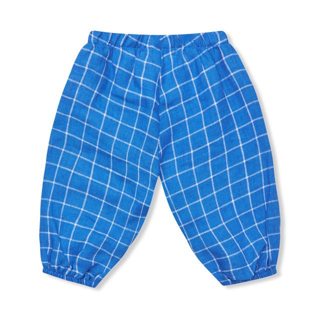 Lalaby Leinen-/Baumwoll-Babyhose Pixi – Art Blue