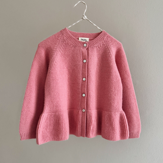 Lalaby kasjmier vestje Oda - Sorbet