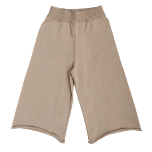 Lillé merino wollen culotte broek - Beige