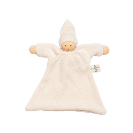 Hvid Teddy Tokki - Mokka