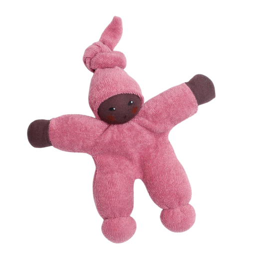 Hvid Teddy Tokki - Mokka
