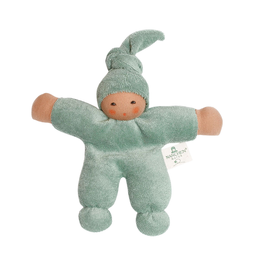 Hvid Teddy Tokki - Mokka