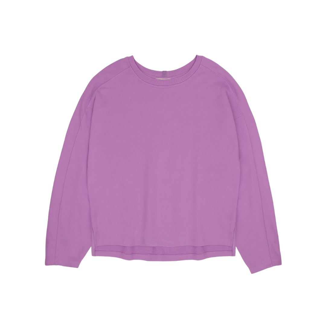 PHAE chunky sweater bio katoen dames - Bright Lilac