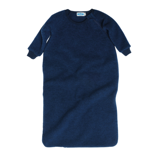 Reiff wolfleece slaapzak met mouwen - Navy