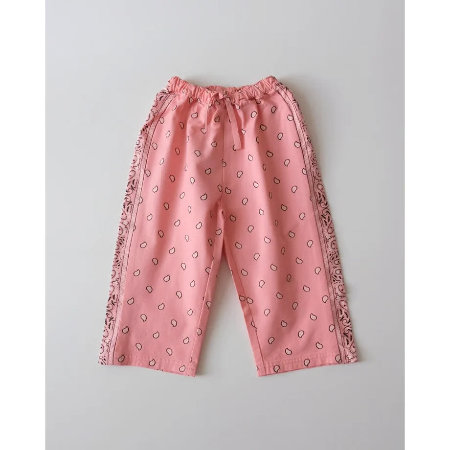 Rory George katoenen bandana broekje - Pink