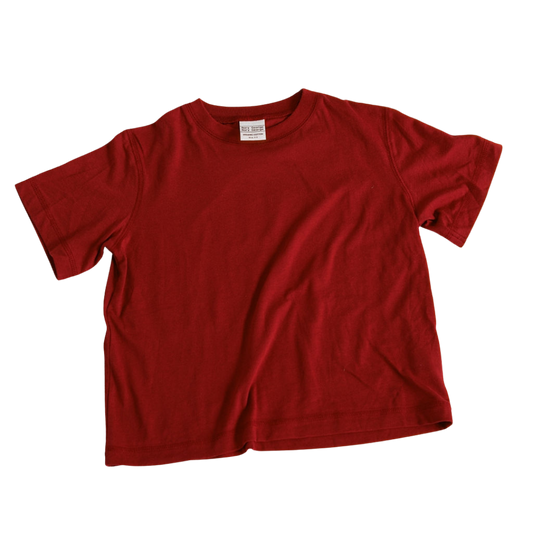 Rory George crew tee - Deep red