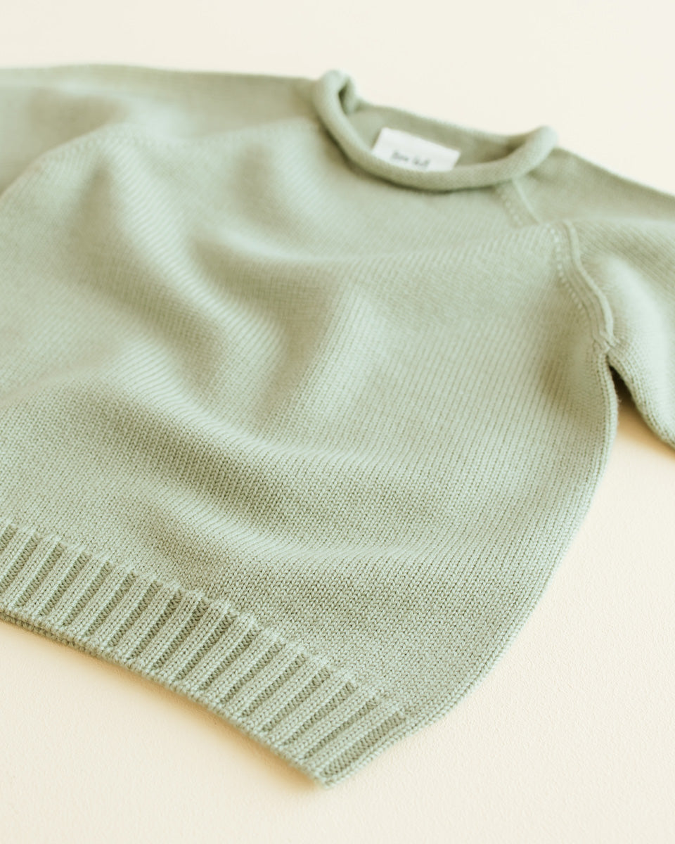 Hvid sweater Georgette - Mint