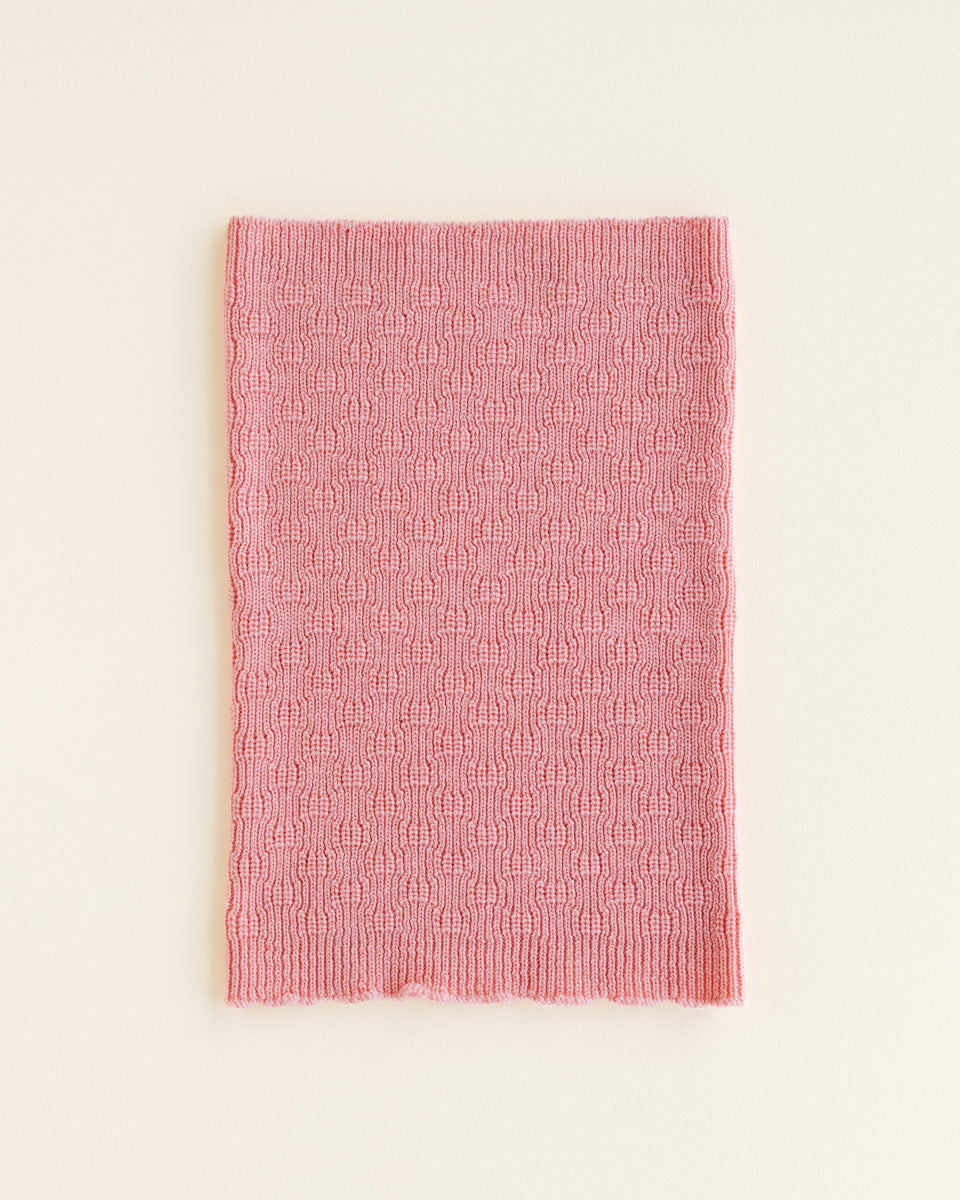 Hvid tube sjaal Gigi - Bubblegum