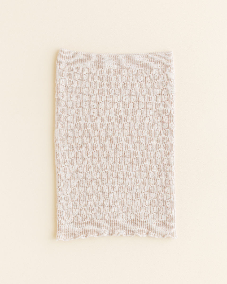 Hvid tube sjaal Gigi - Cream