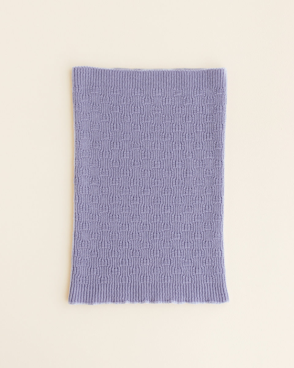 Hvid tube sjaal Gigi - Lilac
