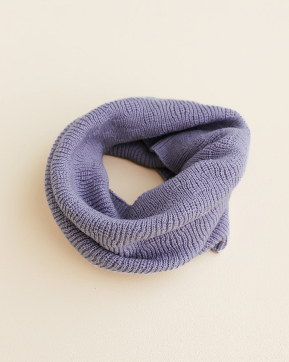 Hvid tube sjaal Gigi - Lilac