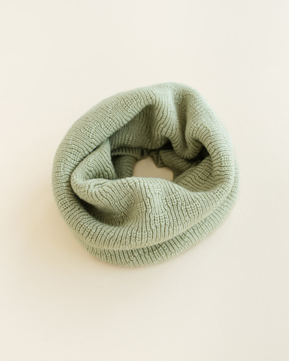 Hvid tube sjaal Gigi - Mint