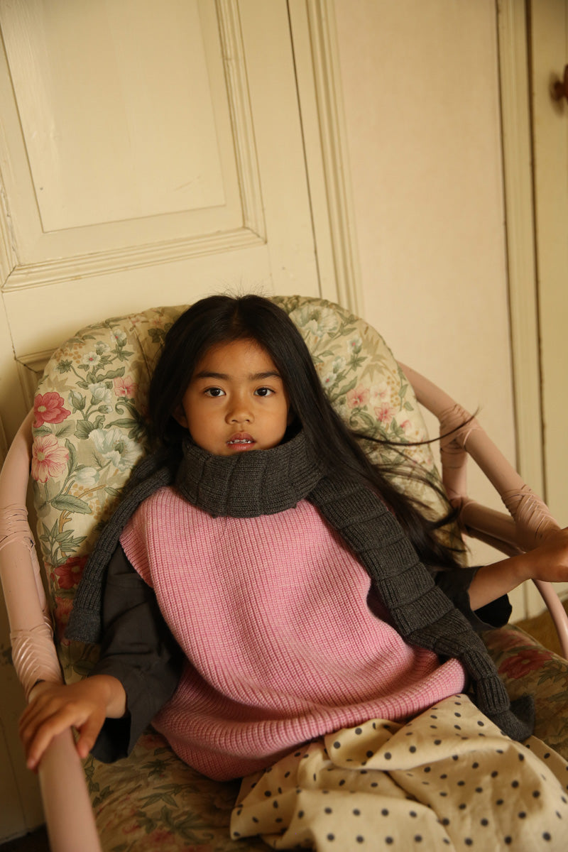 Hvid vest Harvey kids - Cotton Candy