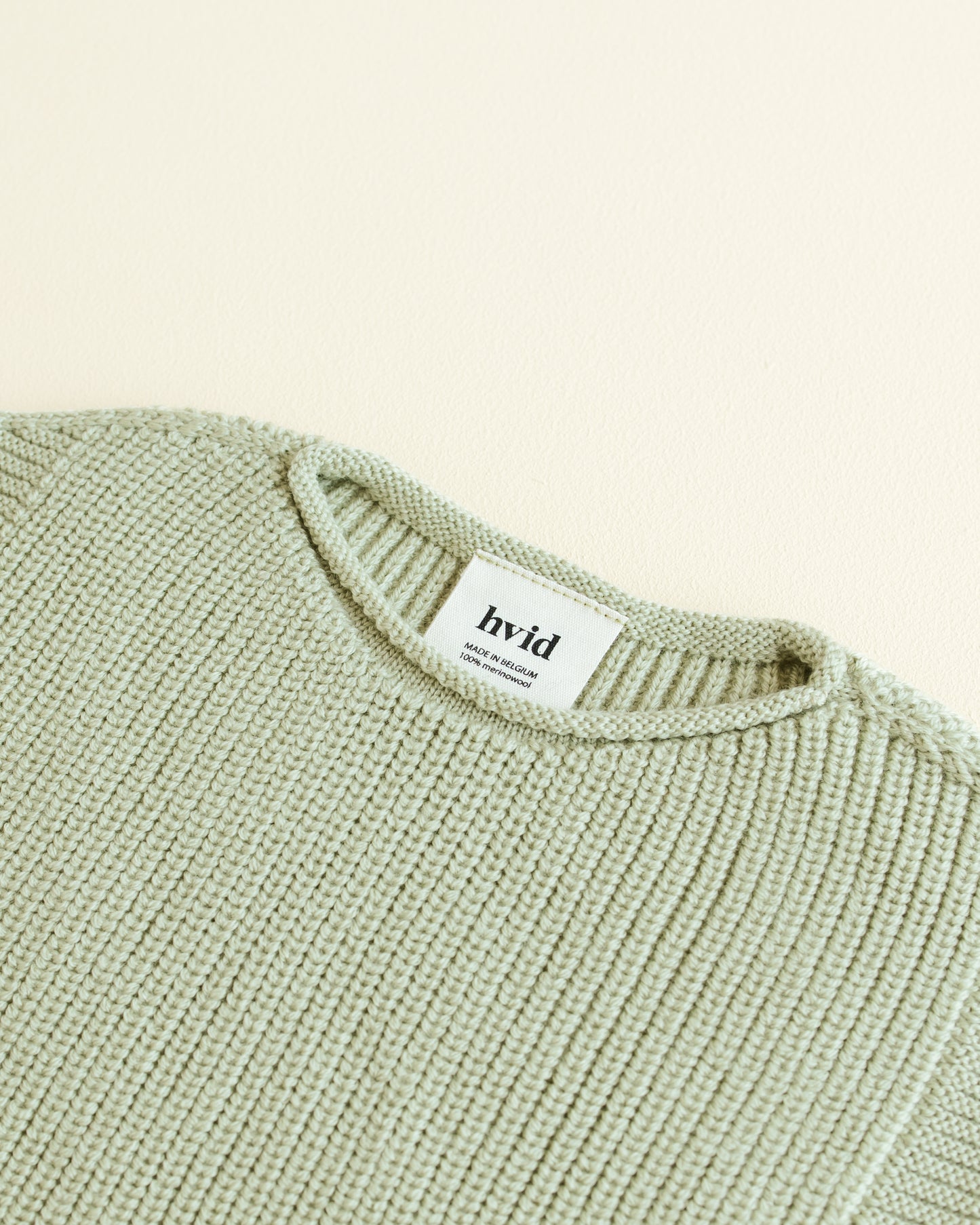 Hvid vest Harvey baby - Mint