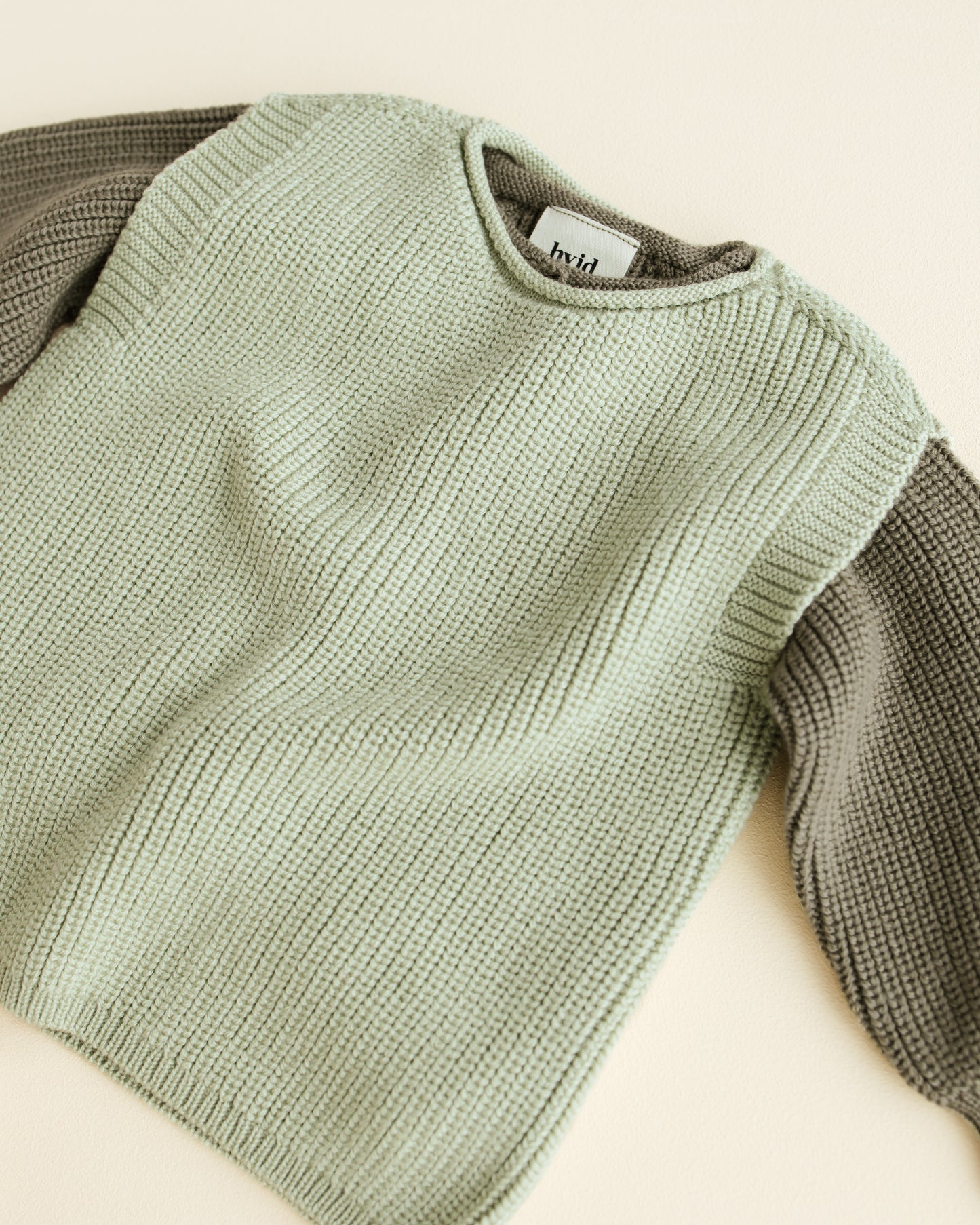 Hvid vest Harvey baby - Mint