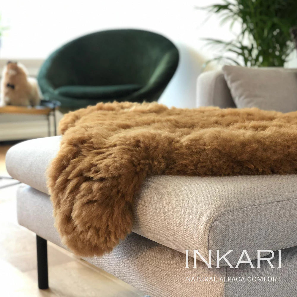 Inkari alpaca vacht - Caramel