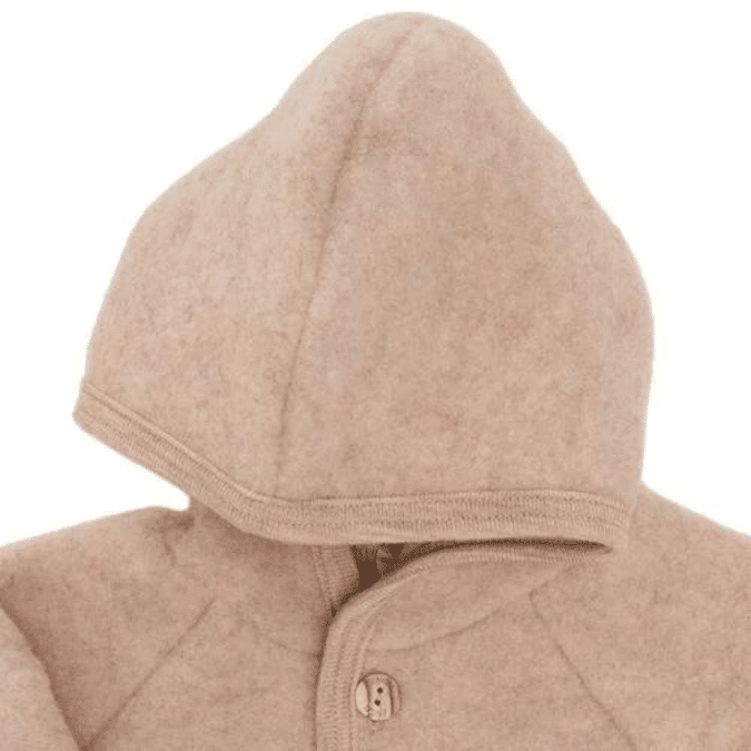 Wolf fleece jacket - walnut