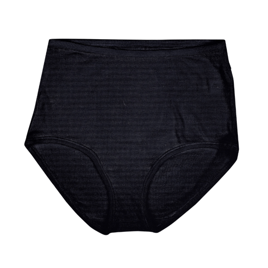Joha wollen highwaist onderbroek dames - Black