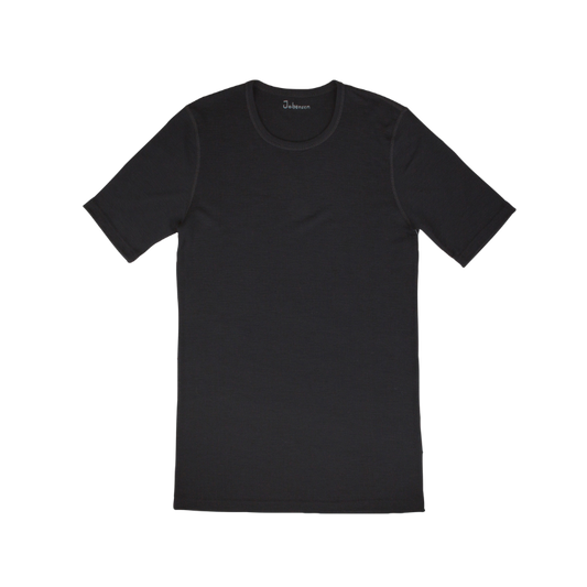 Joha wollen t-shirt heren - Black