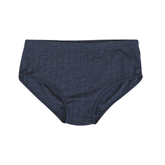 Joha wol/zijde hipster dames - Navy
