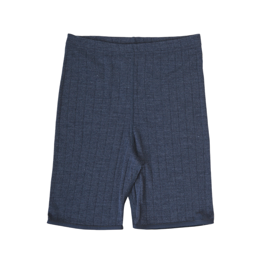 Joha wol/zijde shorts dames - Navy