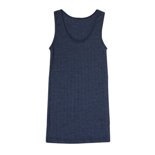 Joha wol/zijde hemd dames - Navy