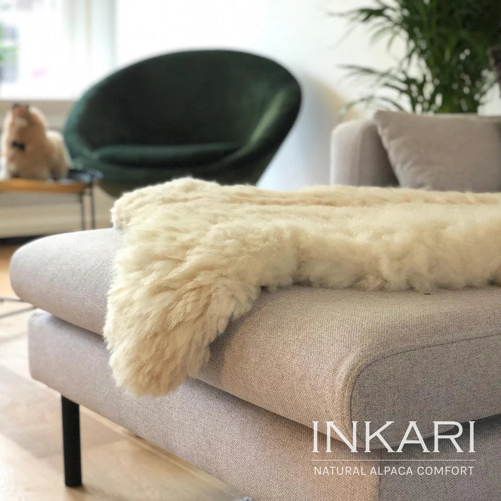 Inkari alpaca fur - Caramel