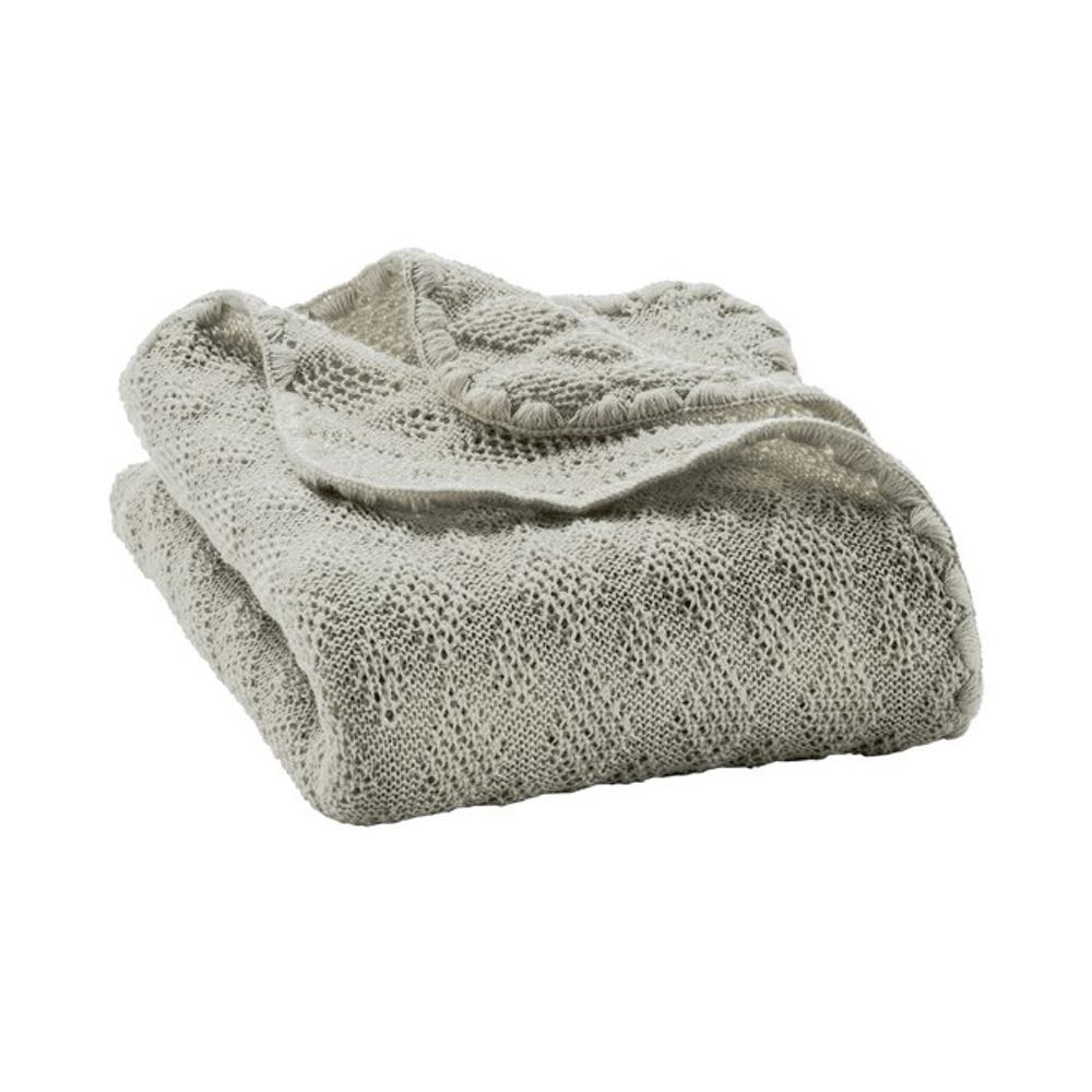 trechter Grand Positief Disana deken grijs van biologisch wol - bestel je online bij De Wevershoek